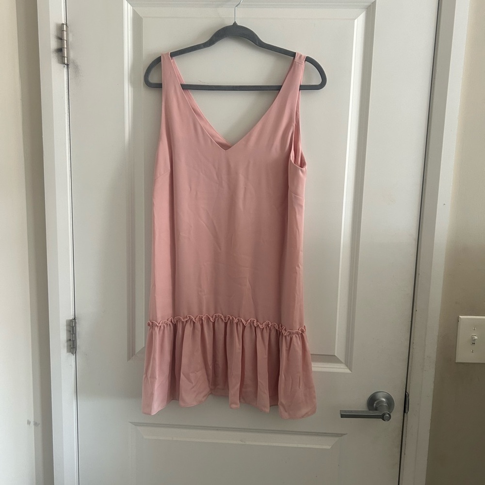 Amanda Uprichard Soft Pink Chiffon Blouse - Picture 4 of 8
